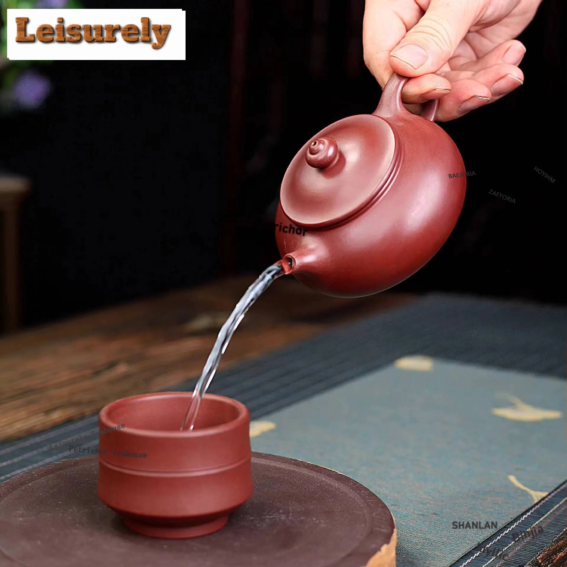180Ml Vintage Yixing Purple Clay Teapots Artist Handmade Pot Raw Ore Dragon's Blood Sand Mud Tea Maker Kettle Zisha Set Gift
180Ml Vintage Yixing Purple Clay Teapots Artist Handmade Pot Raw Ore Dragon's Blood Sand Mud Tea Maker Kettle Zisha Set Gift