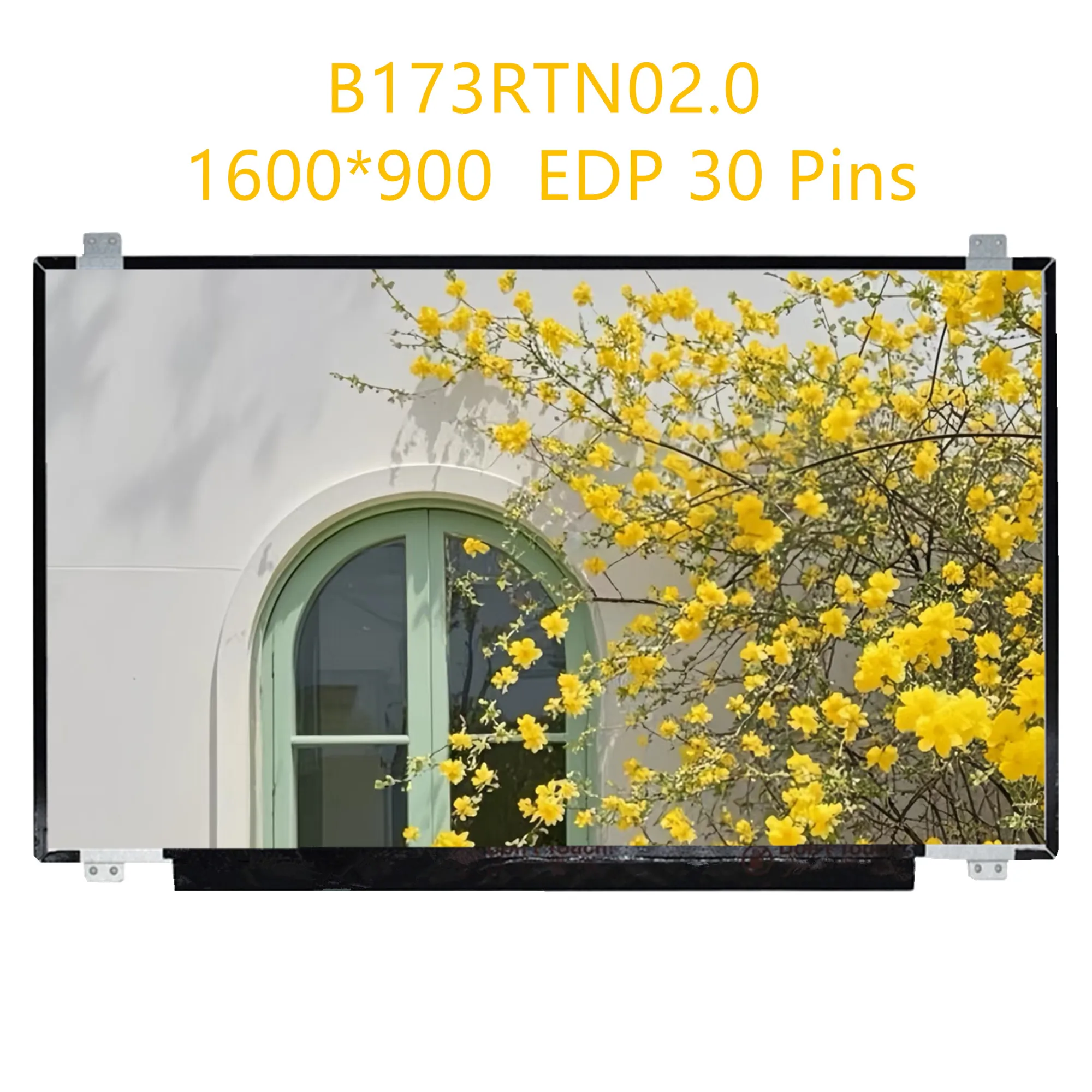 B173RTN02.0 B173RTN02.1 B173RTN02.2 NT173WDM-N11 NT173WDM-N21 Laptop LCD Screen 1600*900 EDP 30 Pins
B173RTN02.0 B173RTN02.1 B173RTN02.2 NT173WDM-N11 NT173WDM-N21 Laptop LCD Screen 1600*900 EDP 30 Pins