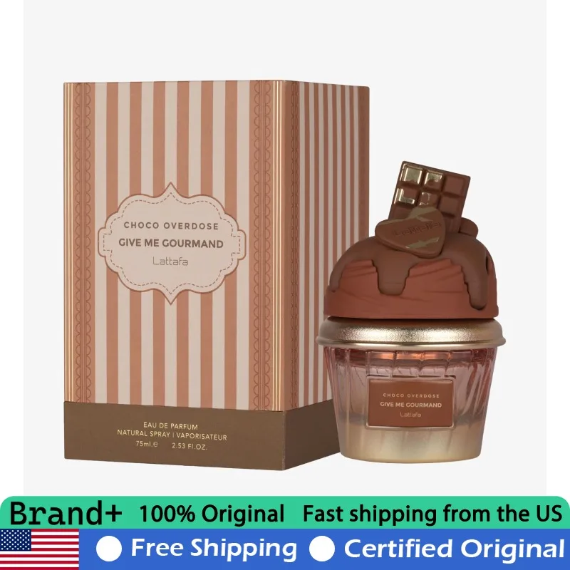 Lattafa Choco Overdose Eau de Parfum Spray 2.5 Ounce Premium Arabian Perfumes Lasting Oriental Vanilla Gourmand Perfume Cologne
Lattafa Choco Overdose Eau de Parfum Spray 2.5 Ounce Premium Arabian Perfumes Lasting Oriental Vanilla Gourmand Perfume Cologne