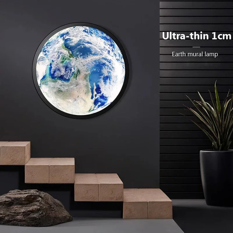 Modern New LED Earth Led Wall Lamp Background Bedroom Nordic Creative Corridor Round Wall Light Stair Bedroom Lamp
Modern New LED Earth Led Wall Lamp Background Bedroom Nordic Creative Corridor Round Wall Light Stair Bedroom Lamp