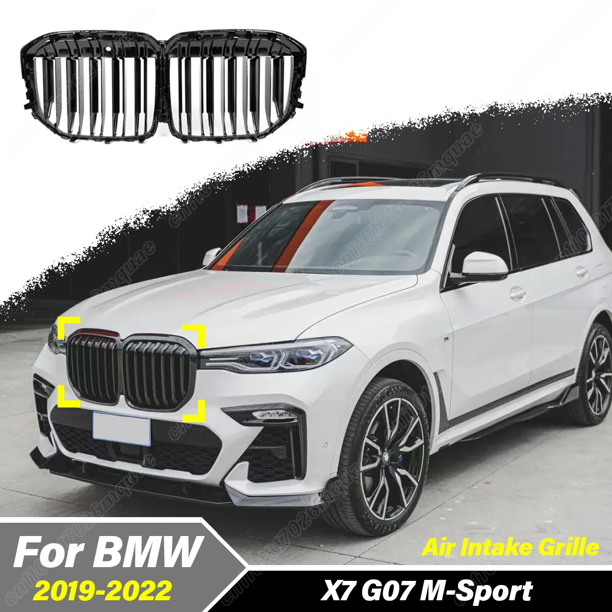For Bmw X7 G07 2019 2020 2021 2022 Single/Double Line Car Front Radiator Cover Racing Air Intake Grille Exterior Accessories Kit
For Bmw X7 G07 2019 2020 2021 2022 Single/Double Line Car Front Radiator Cover Racing Air Intake Grille Exterior Accessories Kit
