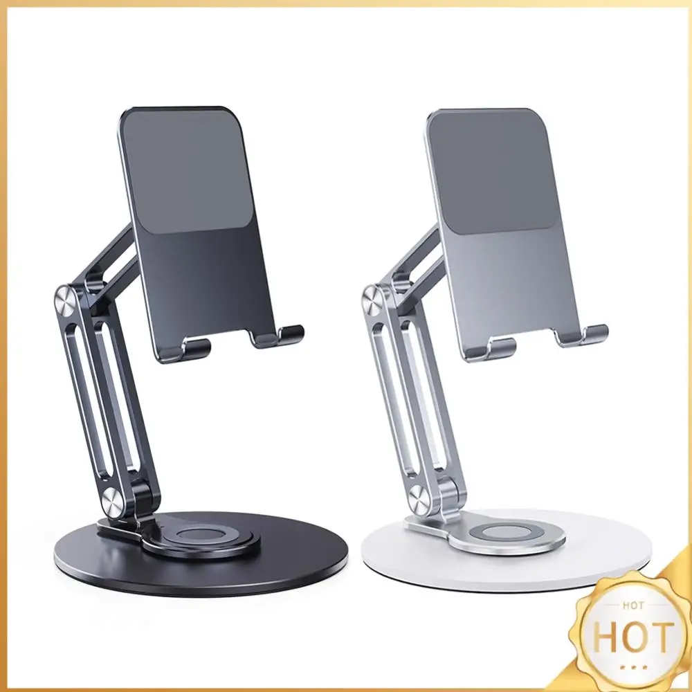 Cell Phone Stand with 360° Rotating Base Desktop Phone Stand Portable Mobile Phone Holder Office Desk Accessories
Cell Phone Stand with 360° Rotating Base Desktop Phone Stand Portable Mobile Phone Holder Office Desk Accessories