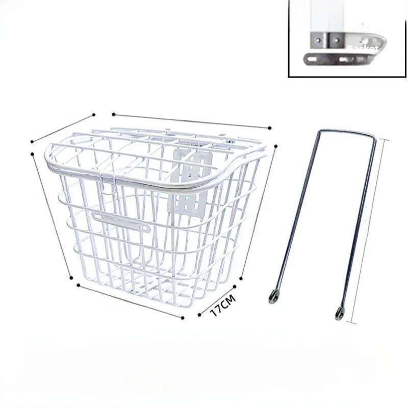 Large Size Bike Basket Bicycle Rear Metal Basket with Cover Universal Fit for And Traditional Bikes
Large Size Bike Basket Bicycle Rear Metal Basket with Cover Universal Fit for And Traditional Bikes
