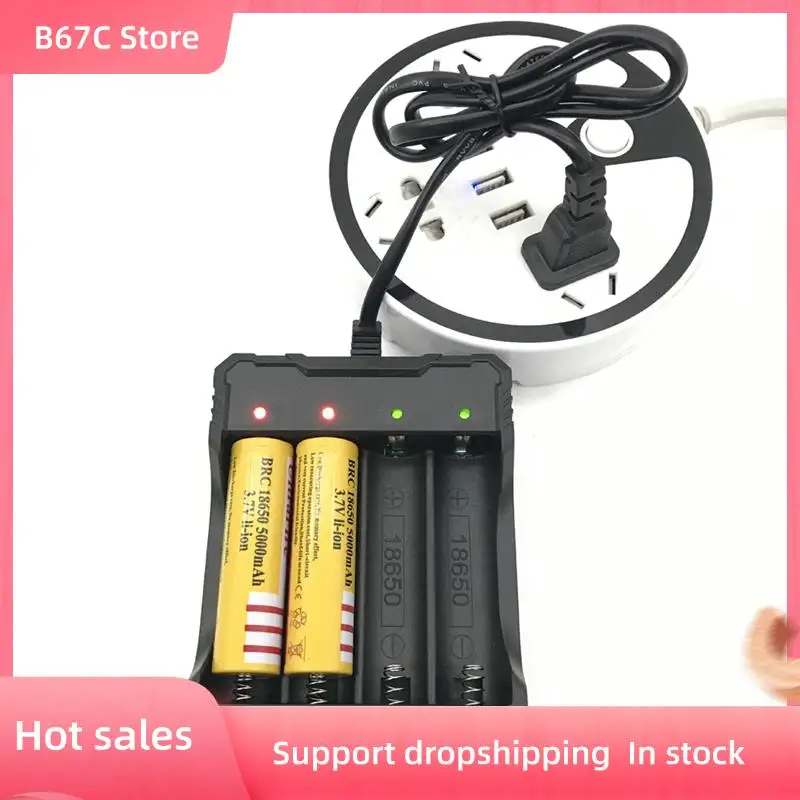 B67C Цельный адаптер для зарядного устройства для литиевой батареи, 4,2 В постоянного тока, 1,2 А, выход 4 слота для зарядного устройства для литиевой батареи 18650, вилка европейского стандарта
B67C Цельный адаптер для зарядного устройства для литиевой батареи, 4,2 В постоянного тока, 1,2 А, выход 4 слота для зарядного устройства для литиевой батареи 18650, вилка европейского стандарта