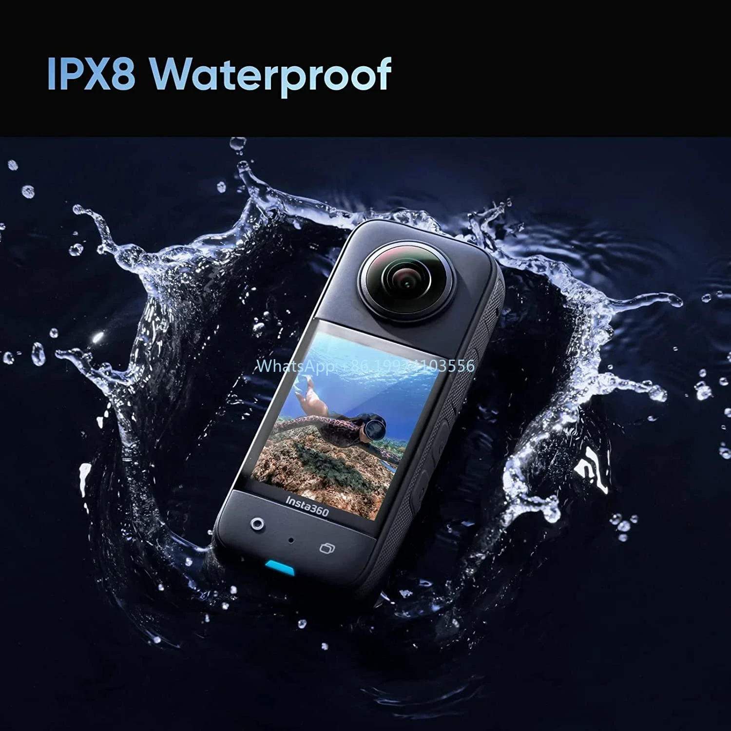 Оригинальная экшн-камера 360 X3 5,7 K 360, 72MP, фотография, секундомер и робот, 4K, однообъективный модуль для видеозаписи и Youtube, Neu
Оригинальная экшн-камера 360 X3 5,7 K 360, 72MP, фотография, секундомер и робот, 4K, однообъективный модуль для видеозаписи и Youtube, Neu