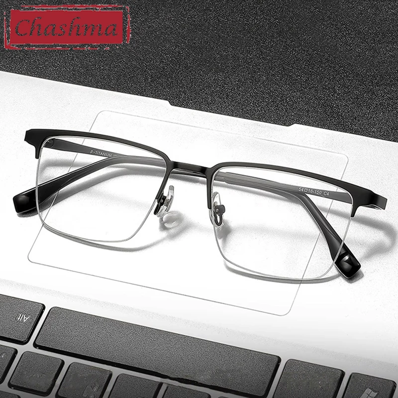 Очки по рецепту Chashma, мужские титановые поляризационные зажимы, оправа для очков, оптические линзы для близорукости, очки для ночного вождения
Очки по рецепту Chashma, мужские титановые поляризационные зажимы, оправа для очков, оптические линзы для близорукости, очки для ночного вождения