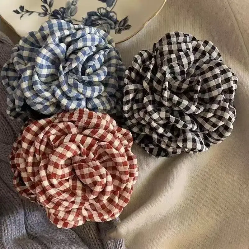 Premium sense thousand bird grid flower style full back of head temperament hairpin women's new grab clip versatile shark clip
Premium sense thousand bird grid flower style full back of head temperament hairpin women's new grab clip versatile shark clip