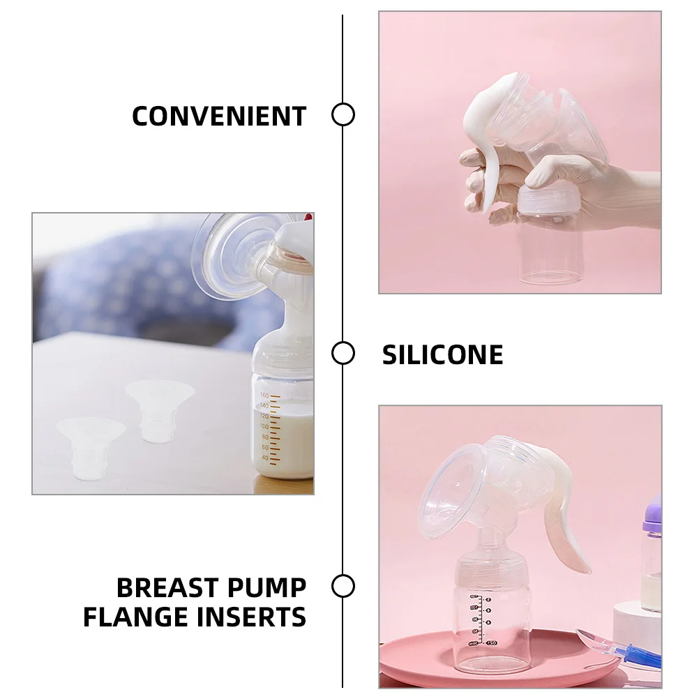 4 шт. сменных фланцевых вкладышей для молокоотсоса, пригодных для стерилизации паром, кипятком, в микроволновой печи, для сбора молока
4 шт. сменных фланцевых вкладышей для молокоотсоса, пригодных для стерилизации паром, кипятком, в микроволновой печи, для сбора молока