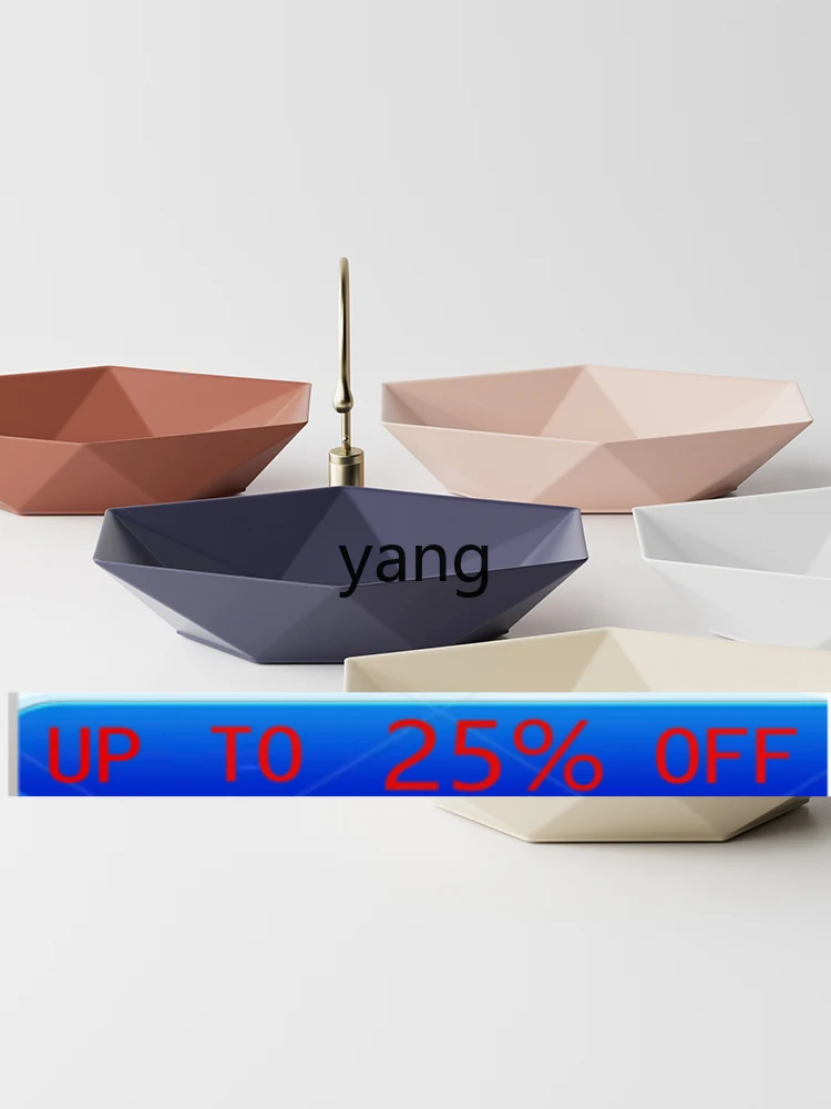 Lhh creative ceramic art basin hotel bathroom large size wash basin
Lhh creative ceramic art basin hotel bathroom large size wash basin