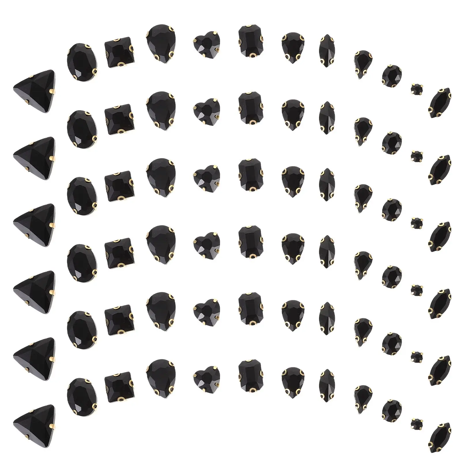 130 Pcs Glass Claw Drill Sew on Rhinestones DIY Decor Bag Garment Accessories Craft Supplies Dress Embellishments Clothing
130 Pcs Glass Claw Drill Sew on Rhinestones DIY Decor Bag Garment Accessories Craft Supplies Dress Embellishments Clothing