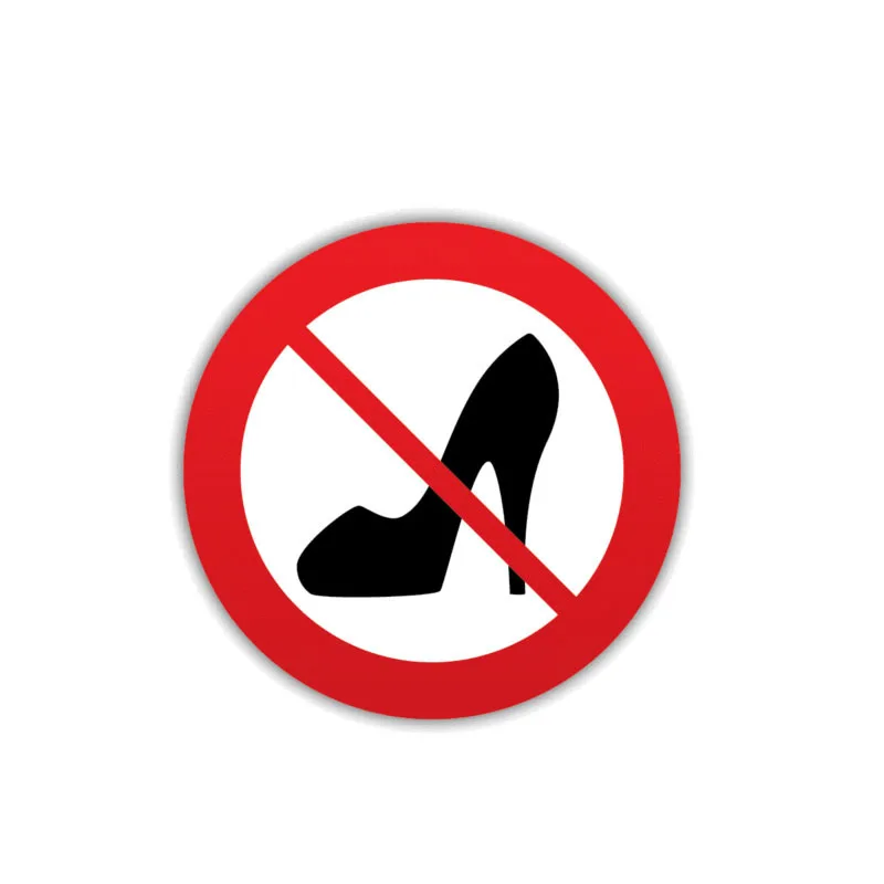Interesting No Women Shoe Car Sticker CAR Window Motorcycle Decal Accessories No High Heels Car Decal
Interesting No Women Shoe Car Sticker CAR Window Motorcycle Decal Accessories No High Heels Car Decal