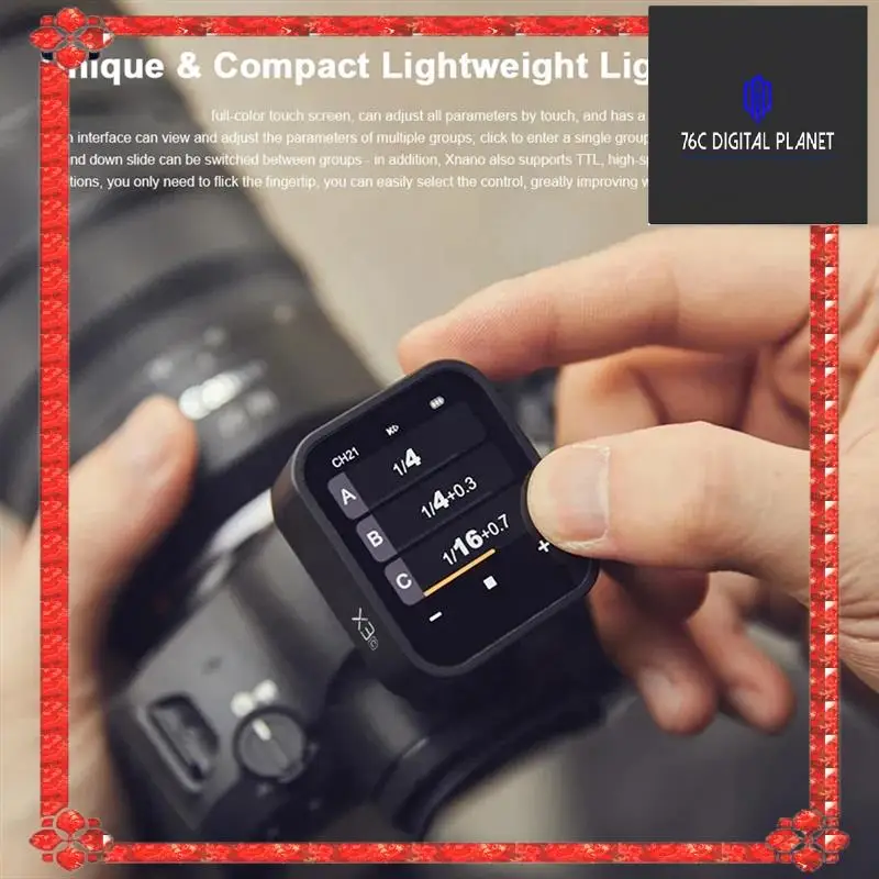 24-Hour Delivery For Godox X3 Flash Trigger Wireless Flashes Trigger TTL 2.4Ghz OLED Touch Screen Transmitter
24-Hour Delivery For Godox X3 Flash Trigger Wireless Flashes Trigger TTL 2.4Ghz OLED Touch Screen Transmitter