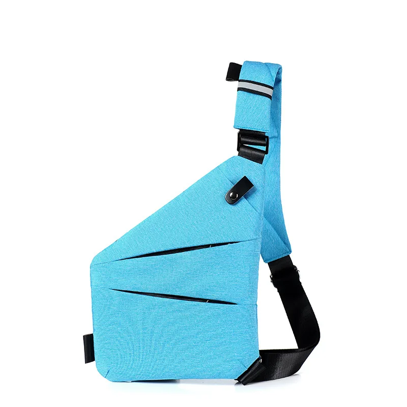 Compact polyester men's multi-functional shoulder bag, close-fitting women's crossbody bag, anti-theft and waterproof gun bag
Compact polyester men's multi-functional shoulder bag, close-fitting women's crossbody bag, anti-theft and waterproof gun bag
