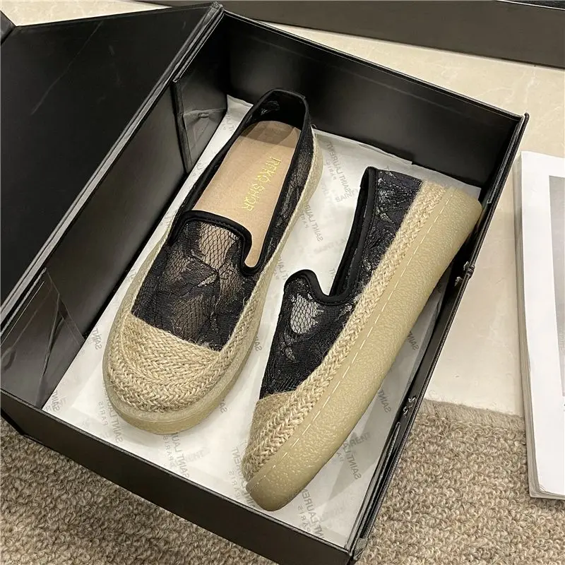 Women's Espadrilles 2026 Summer Slip on Comfort Casual Maternity Shoes Soft Sole Traditional Cloth Breathable Flats
Women's Espadrilles 2026 Summer Slip on Comfort Casual Maternity Shoes Soft Sole Traditional Cloth Breathable Flats
