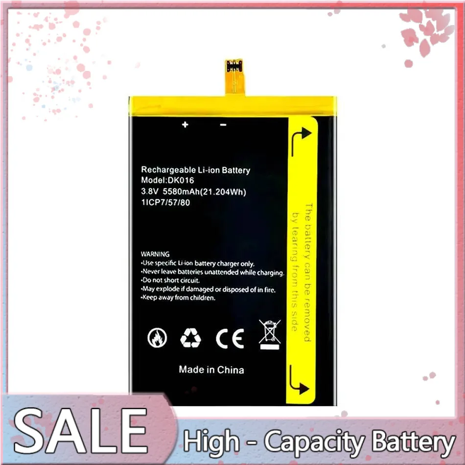 Для Blackview BV6900 5580 мАч аккумулятор мобильного телефона BV6900 DK106 долговечная производительность
Для Blackview BV6900 5580 мАч аккумулятор мобильного телефона BV6900 DK106 долговечная производительность