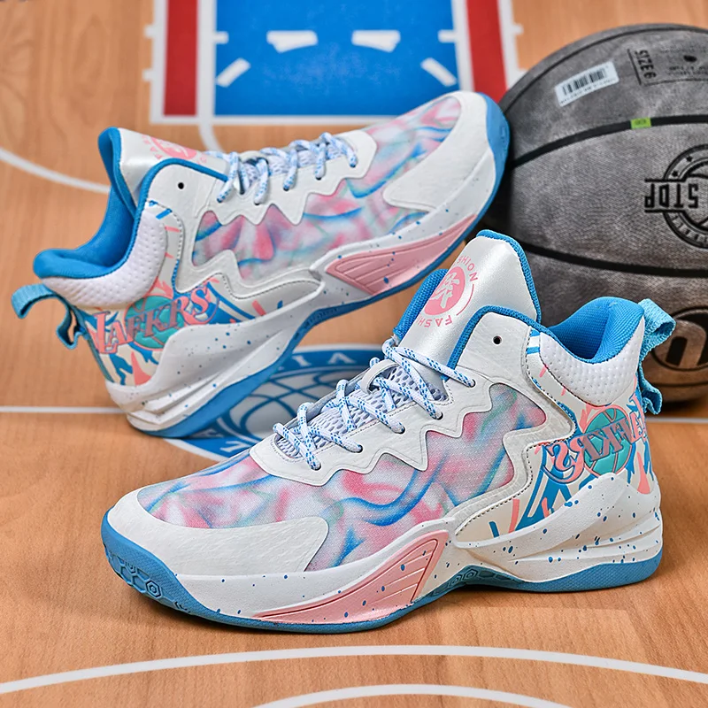 New Men's and Women's Basketball Training New Comfortable Sports Field Breathable Wear Outdoor Fashion Shoes Running Shoes
New Men's and Women's Basketball Training New Comfortable Sports Field Breathable Wear Outdoor Fashion Shoes Running Shoes