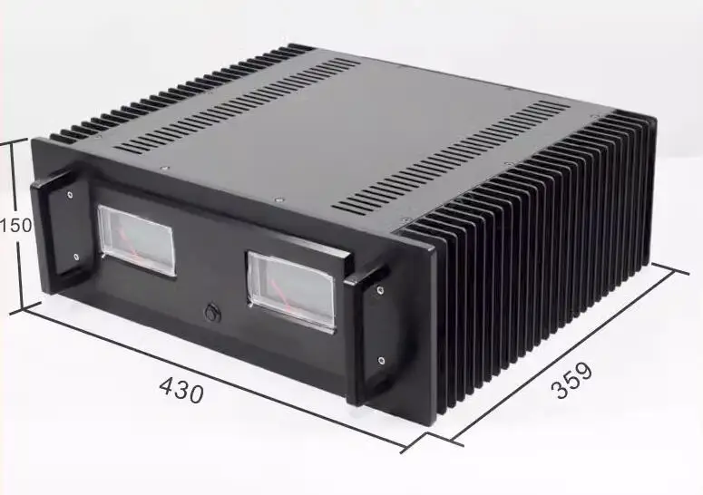 Черный полностью алюминиевый корпус усилителя A60 класса A, Hi-Fi усилитель мощности «сделай сам» большого размера
Черный полностью алюминиевый корпус усилителя A60 класса A, Hi-Fi усилитель мощности «сделай сам» большого размера