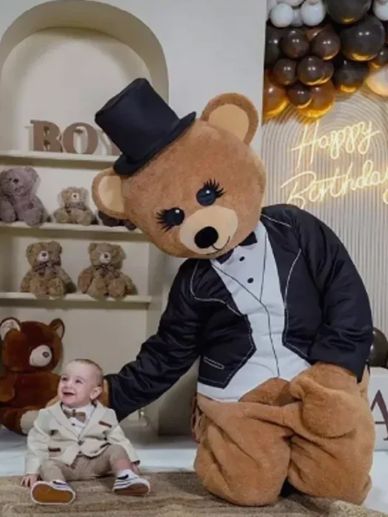 Teddy Bear Mascot Costume Role Playing Anime Set Suitable for Adult Halloween Parties Birthdays and Wedding Scenes Outfits
Teddy Bear Mascot Costume Role Playing Anime Set Suitable for Adult Halloween Parties Birthdays and Wedding Scenes Outfits
