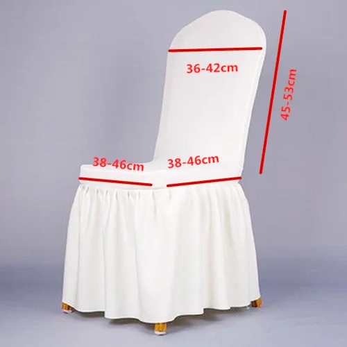 50PCS Wedding Dining Chair Covers One-piece Hotel Bar Chair Covers Banquet Stool Party Sun Skirt Stretch Chair Cover
50PCS Wedding Dining Chair Covers One-piece Hotel Bar Chair Covers Banquet Stool Party Sun Skirt Stretch Chair Cover