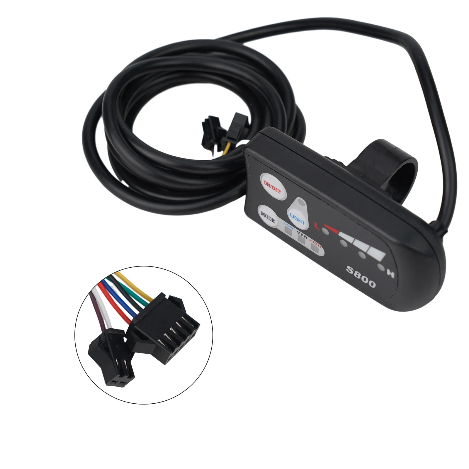 New Practical E-Bike Display JN Controller LED Motor Kit Plastic 22.2mm Handlebar 36V 48V 5 Pin Electric Bicycle
New Practical E-Bike Display JN Controller LED Motor Kit Plastic 22.2mm Handlebar 36V 48V 5 Pin Electric Bicycle