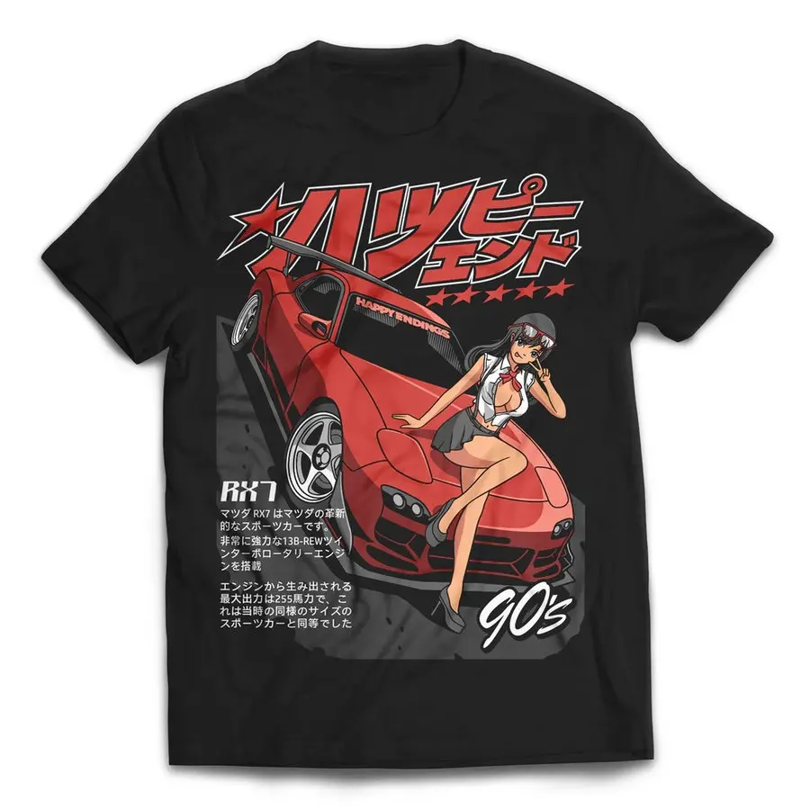 Car Lovers T-shirt Mazd car RX-7 SA FC FD Men's and Women's Short-Sleeved with Patterns for Summer
Car Lovers T-shirt Mazd car RX-7 SA FC FD Men's and Women's Short-Sleeved with Patterns for Summer