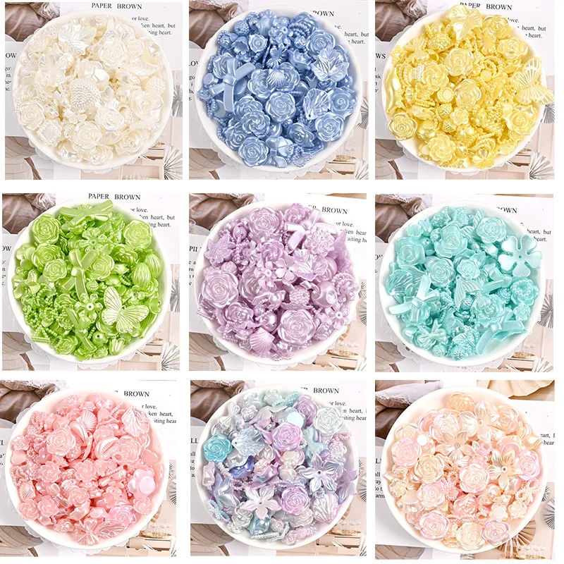 50g/Pack Mixed Flowers Butterfly Bow Collections Flatbacks Beads DIY Crafts Cabochon For Scrapbooking Cardmaking
50g/Pack Mixed Flowers Butterfly Bow Collections Flatbacks Beads DIY Crafts Cabochon For Scrapbooking Cardmaking