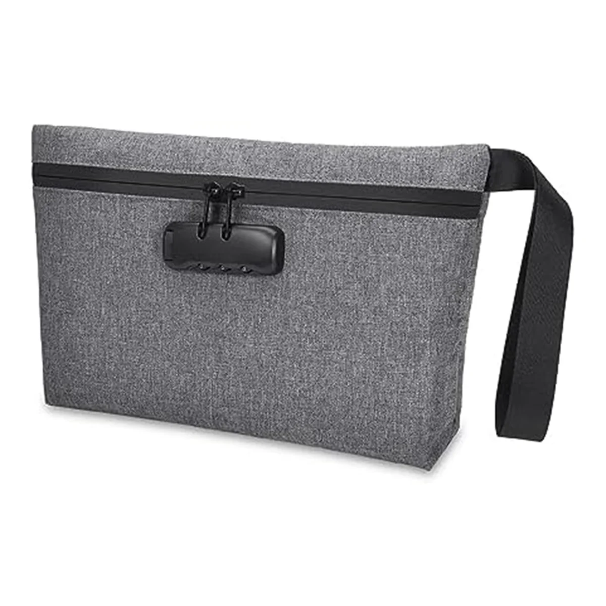 Money Bag with Lock, Lockable Cash Bag, Waterproof Bank Bag with Zipper and Lock for Cash, Cell Phone A
Money Bag with Lock, Lockable Cash Bag, Waterproof Bank Bag with Zipper and Lock for Cash, Cell Phone A