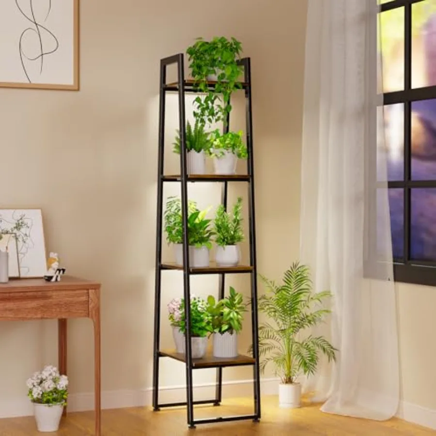 Plant Stand Indoor with Grow Light 4 Tier Tall Metal Plant Shelf Heavy Duty Ladder Flower Planter Display Holder for Bedroom Ba
Plant Stand Indoor with Grow Light 4 Tier Tall Metal Plant Shelf Heavy Duty Ladder Flower Planter Display Holder for Bedroom Ba