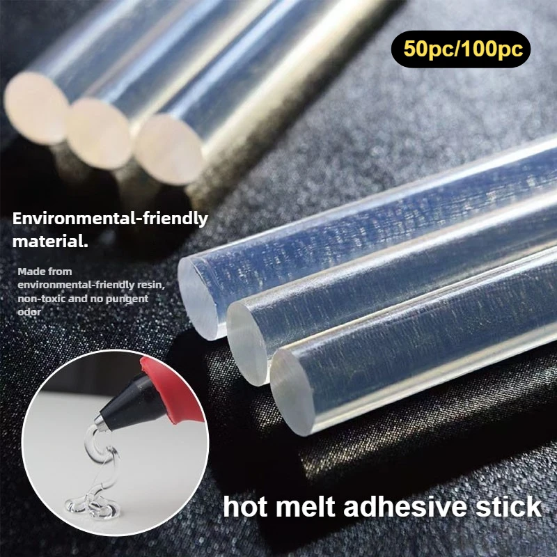 Multi purpose handmade adhesive strip 50/100pc high viscosity environmentally friendly transparent hot melt adhesive stick
Multi purpose handmade adhesive strip 50/100pc high viscosity environmentally friendly transparent hot melt adhesive stick
