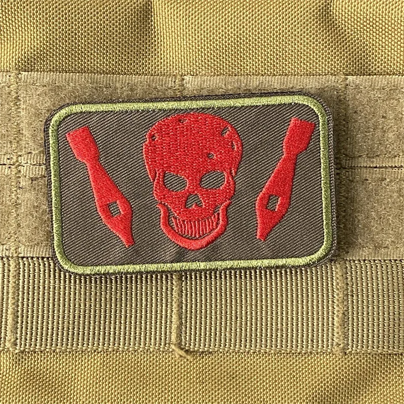 "Skull Mine II" Patch Military Tactical Morale Badge Embroidery Hook and Loop Backpack Clothing Decorative Sticker Armband
"Skull Mine II" Patch Military Tactical Morale Badge Embroidery Hook and Loop Backpack Clothing Decorative Sticker Armband