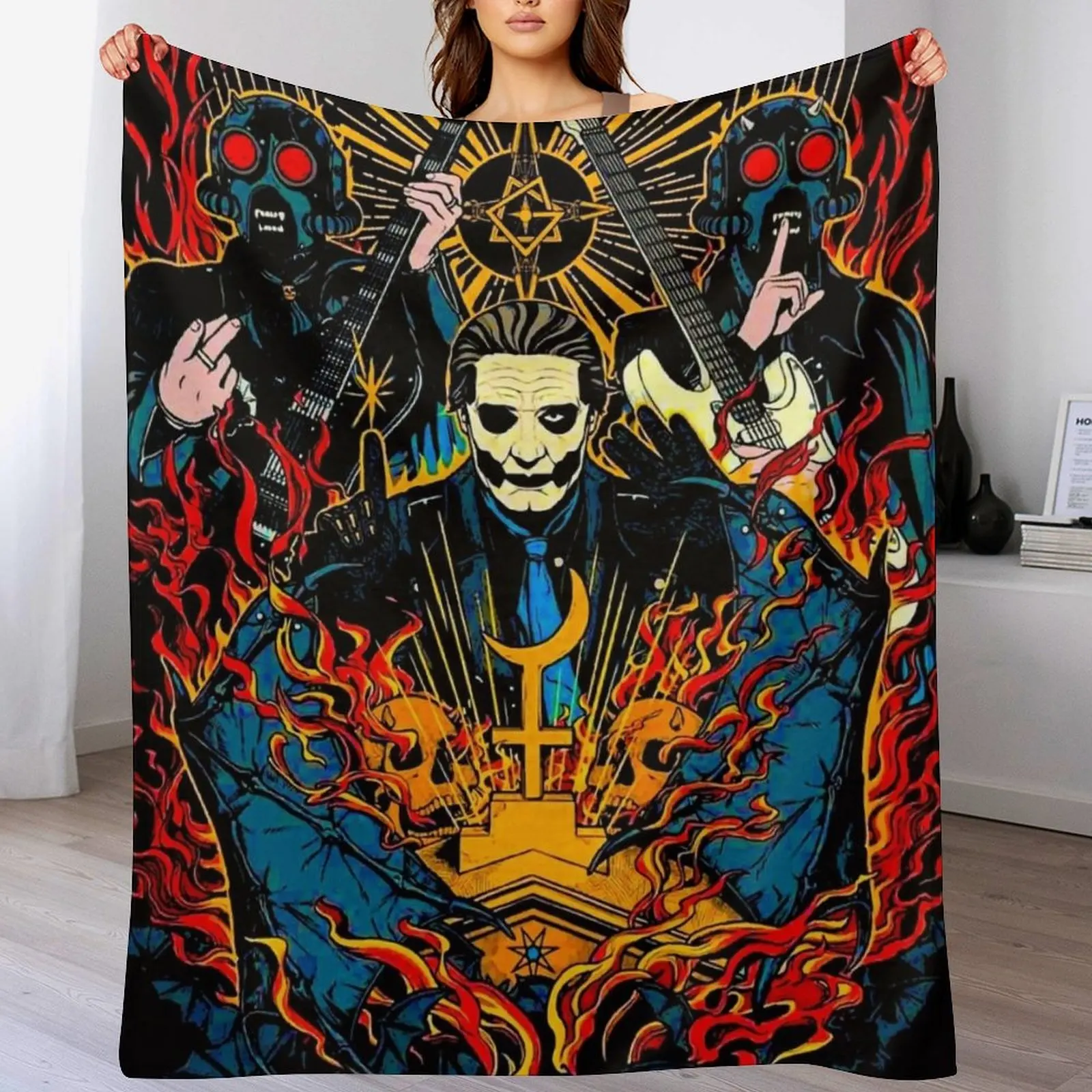 Ghost B.C. Throw Blanket Durable Warm Blanket for Daily Home Use
Ghost B.C. Throw Blanket Durable Warm Blanket for Daily Home Use