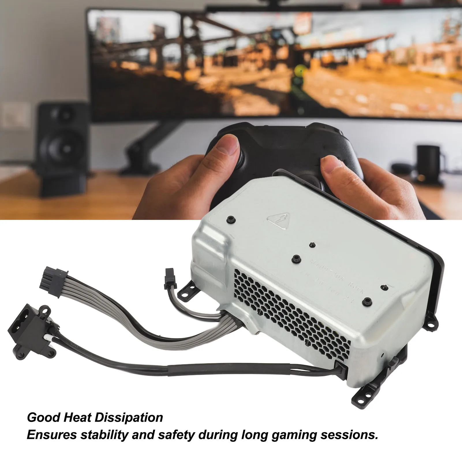 Кабель питания игровой консоли из алюминиевого сплава и АБС-пластика, 100-127 В или 200-240 В, адаптер питания игровой консоли, низкий уровень шума для вечеринок
Кабель питания игровой консоли из алюминиевого сплава и АБС-пластика, 100-127 В или 200-240 В, адаптер питания игровой консоли, низкий уровень шума для вечеринок