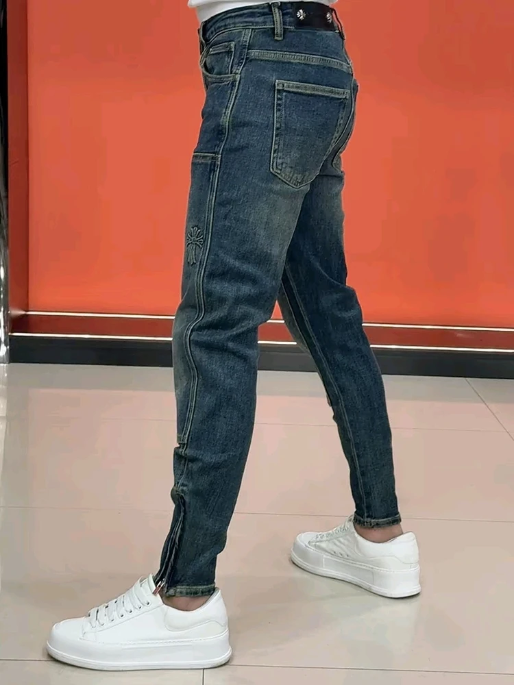 High Quality Fashionable Men's Jeans Spring Autumn New Arrival Versatile Stylish Lightweight Luxury Trendy Advanced Sensation
High Quality Fashionable Men's Jeans Spring Autumn New Arrival Versatile Stylish Lightweight Luxury Trendy Advanced Sensation