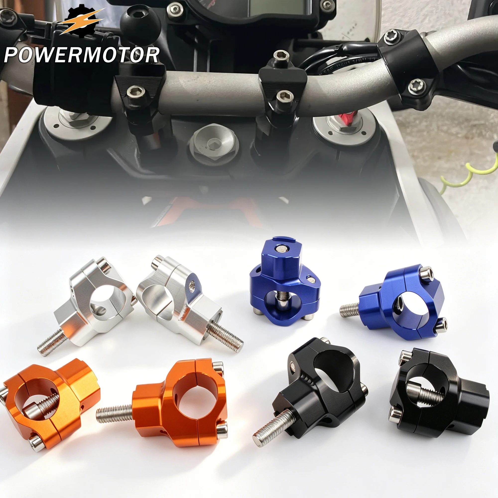 28mm Motorcycle Handlebar Risers Bar Mount Clamp For KTM SX SXF XC XCF XCW EXC EXCF GasGas Husqvarna Enduro DirtBike Accessories
28mm Motorcycle Handlebar Risers Bar Mount Clamp For KTM SX SXF XC XCF XCW EXC EXCF GasGas Husqvarna Enduro DirtBike Accessories