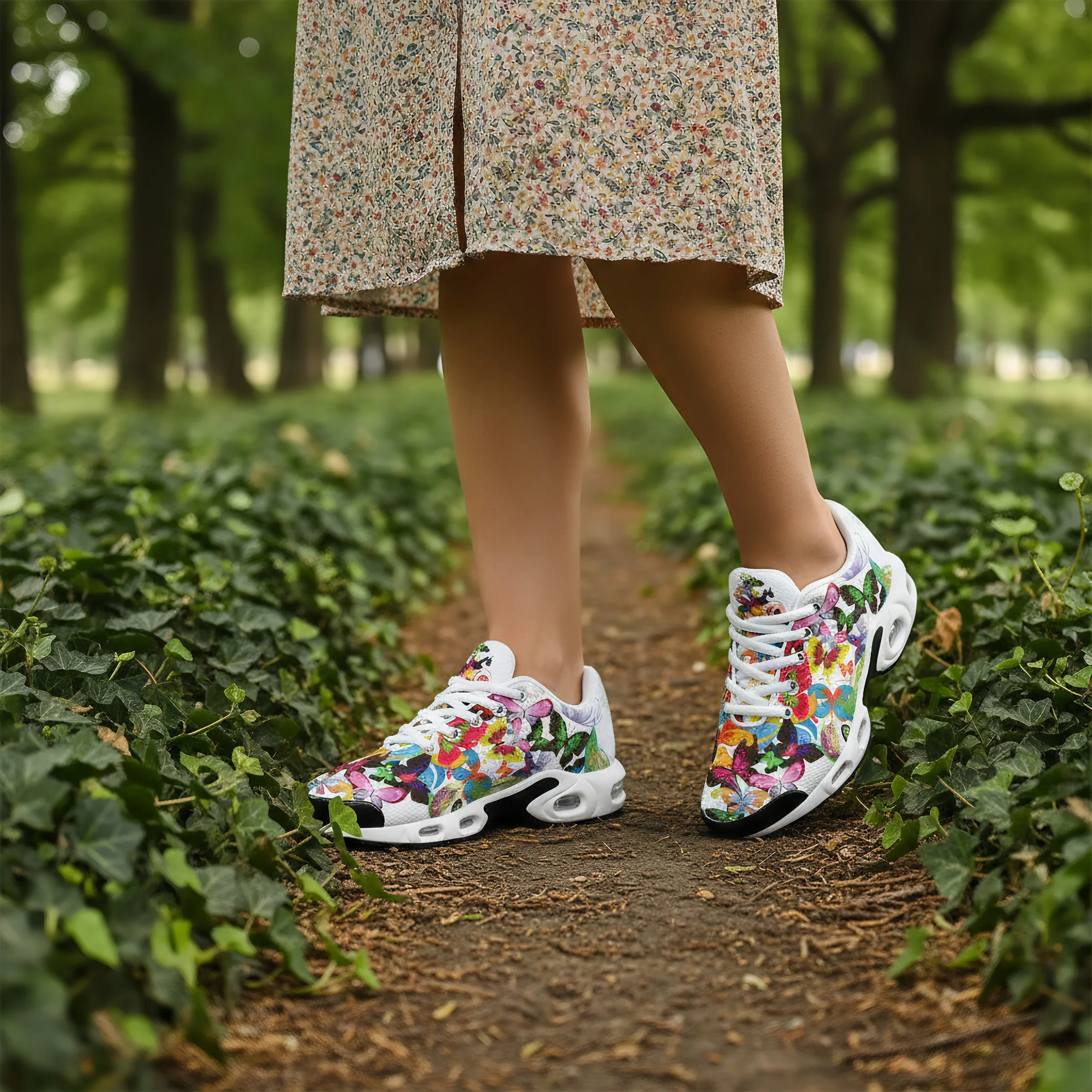Colorful butterfly print casual air-cushioned shoes breathable mesh upper athletic shoes for man and woman
Colorful butterfly print casual air-cushioned shoes breathable mesh upper athletic shoes for man and woman
