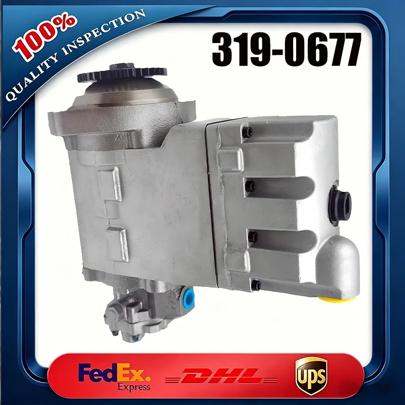Fuel Injection Pump for CAT Caterpillar Engine C7 C9 Excavator 324D 325D 326D 328D 329D 330D 319-0677 10R-8899 3190677 10R8899
Fuel Injection Pump for CAT Caterpillar Engine C7 C9 Excavator 324D 325D 326D 328D 329D 330D 319-0677 10R-8899 3190677 10R8899