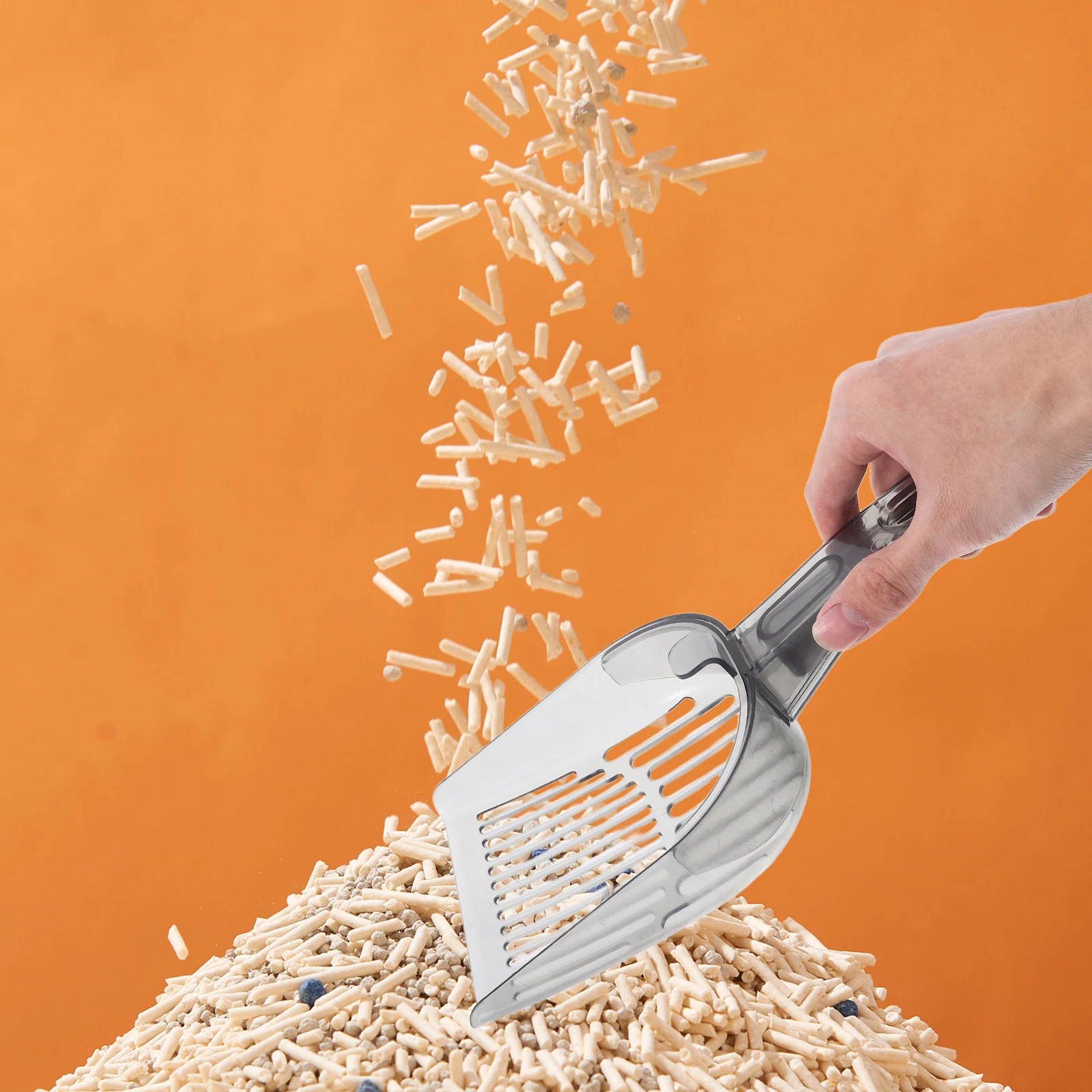 Long Handle Cat Litter Scoop Large Heavy Duty Plastic Mesh Holes Sifting Shovel Suitable for Tofu Clumping Litter Kitten Pets
Long Handle Cat Litter Scoop Large Heavy Duty Plastic Mesh Holes Sifting Shovel Suitable for Tofu Clumping Litter Kitten Pets