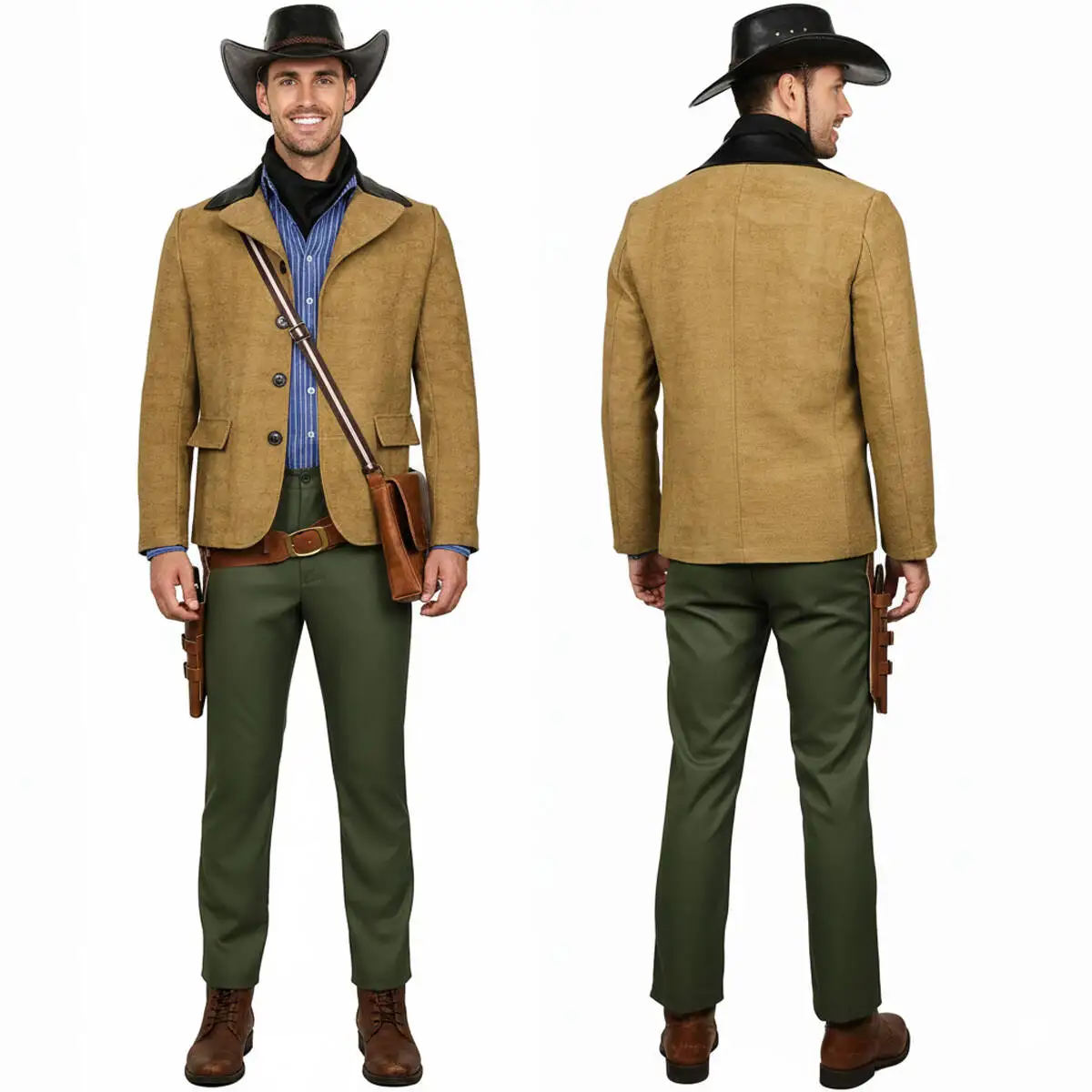 Takerlama Arthur Morgan Halloween Cowboy Cosplay Costume RDR2 Red Dead: RedemptionⅡ Men‘s Uniform Jacket Shirts Pants Hat
Takerlama Arthur Morgan Halloween Cowboy Cosplay Costume RDR2 Red Dead: RedemptionⅡ Men‘s Uniform Jacket Shirts Pants Hat