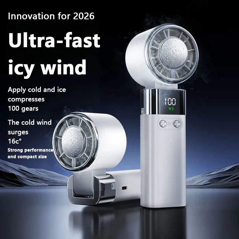 2026 New Upgraded Cooling Fan 3600mAh High-speed Cooling Portable USB Rechargeable LED Digital Display for Travel Office Outdoor
2026 New Upgraded Cooling Fan 3600mAh High-speed Cooling Portable USB Rechargeable LED Digital Display for Travel Office Outdoor