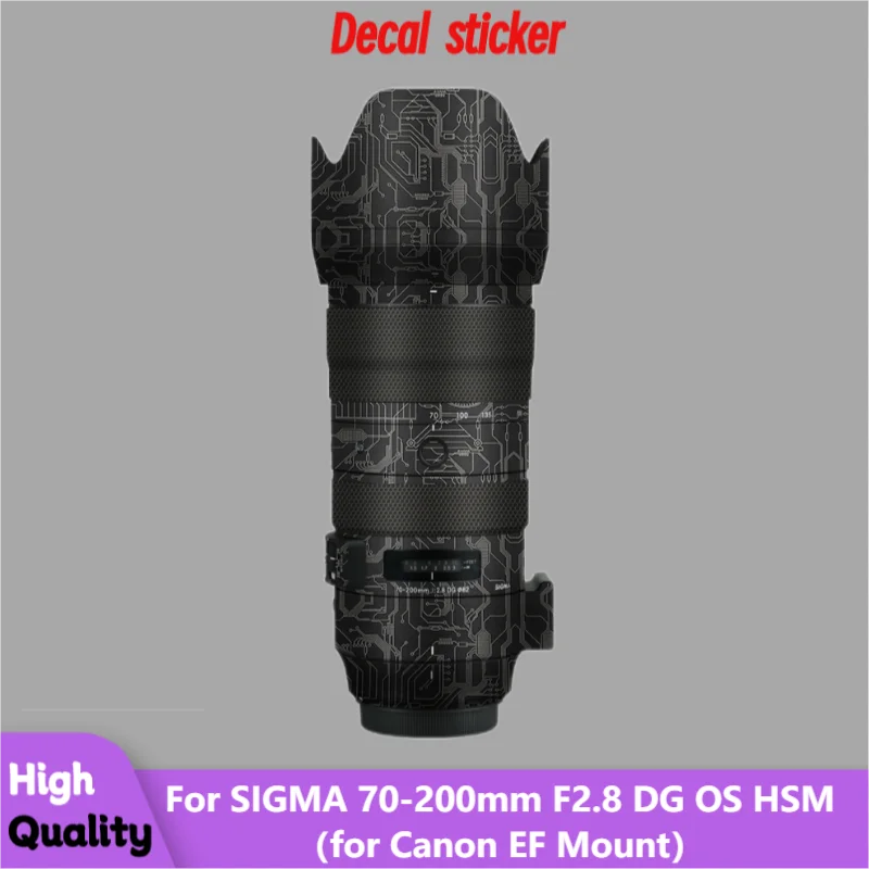 Для SIGMA 70-200 мм F2.8 DG OS HSM для Canon EF Mount наклейка на рассеиватель Защитная Наклейка виниловая пленка защита от царапин
Для SIGMA 70-200 мм F2.8 DG OS HSM для Canon EF Mount наклейка на рассеиватель Защитная Наклейка виниловая пленка защита от царапин