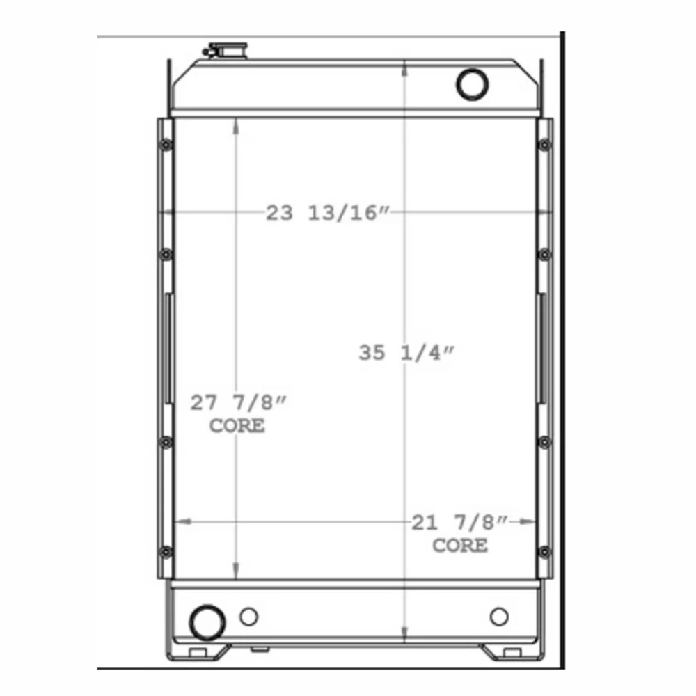 Radiator 139-6886 1396886 For Caterpillar Engine 3046 Tractor D5C
Radiator 139-6886 1396886 For Caterpillar Engine 3046 Tractor D5C