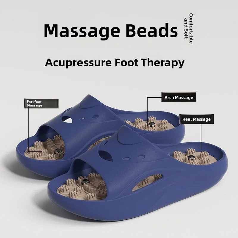 Magnetic Sole Massage Slippers Men's 2026 New Home Bath Anti-slip Deodorant Pressure Board Sandals Women's Breathable Slip-ons
Magnetic Sole Massage Slippers Men's 2026 New Home Bath Anti-slip Deodorant Pressure Board Sandals Women's Breathable Slip-ons