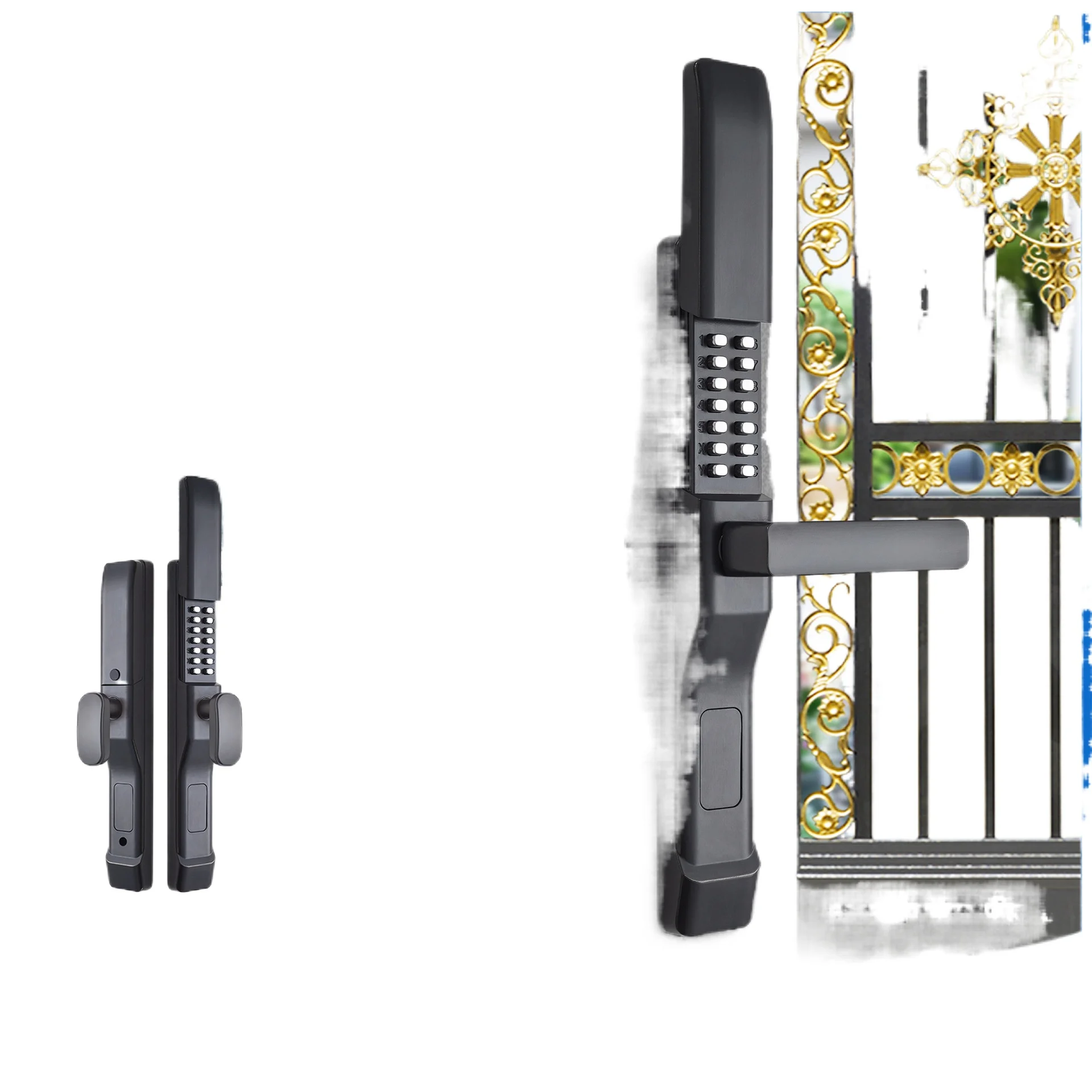 New 3rd Generation Mechanical Password Lock for Outdoor Courtyard Aluminum Gate Iron Fence Door Dual Side Keypad Lock
New 3rd Generation Mechanical Password Lock for Outdoor Courtyard Aluminum Gate Iron Fence Door Dual Side Keypad Lock