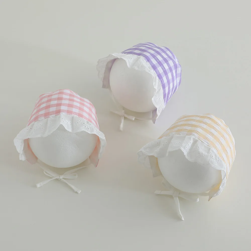 Детская шляпа от солнца с корейским принтом, милая клетчатая кепка принцессы для маленьких девочек, весенне-осенняя хлопковая шапка для защиты ушей для новорожденных, капот
Детская шляпа от солнца с корейским принтом, милая клетчатая кепка принцессы для маленьких девочек, весенне-осенняя хлопковая шапка для защиты ушей для новорожденных, капот