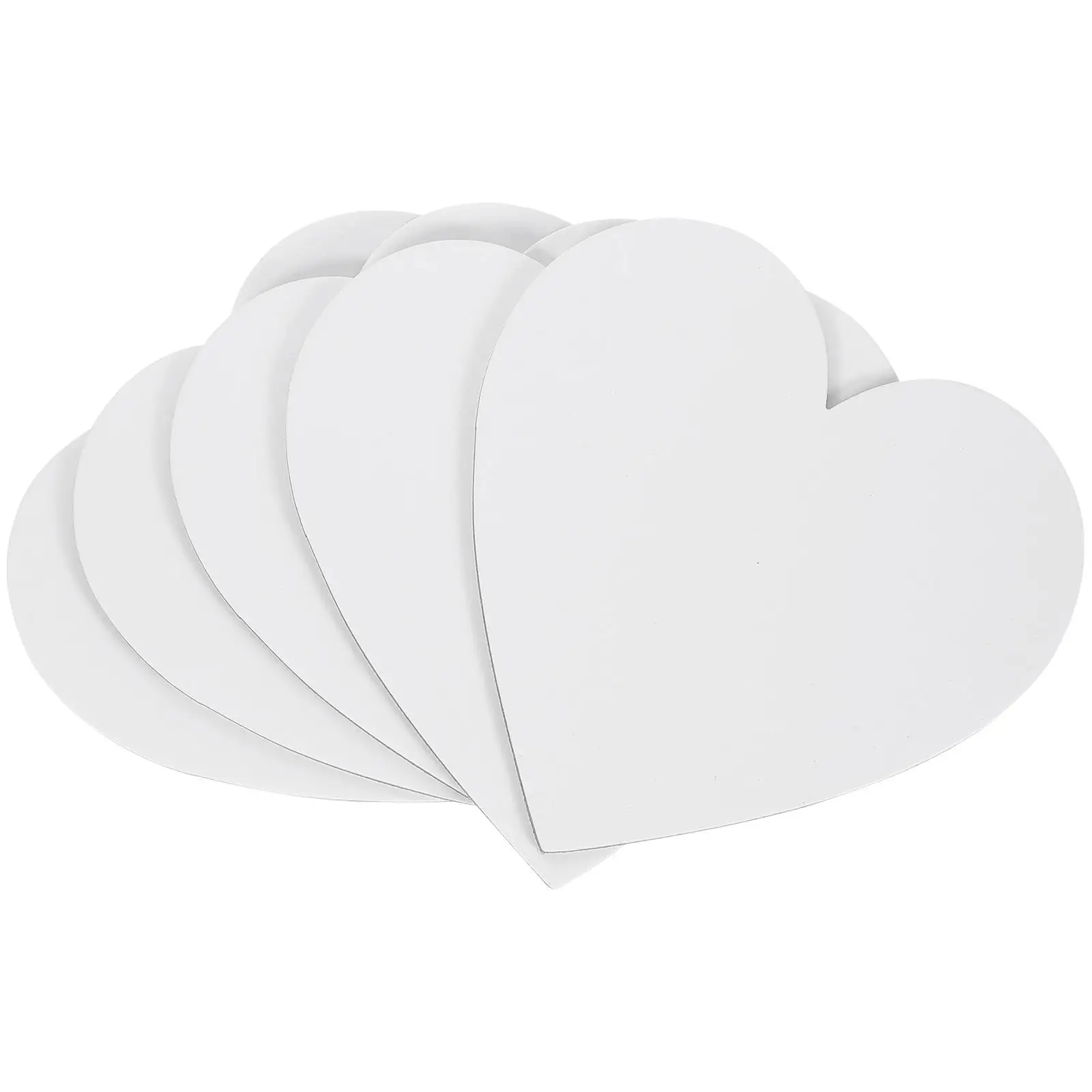 5 pcs Heart Shaped Canvas Board Oil Painting Drawing Supplies White Artist Panels Indoor Outdoor Study Gifts Cotton Boards
5 pcs Heart Shaped Canvas Board Oil Painting Drawing Supplies White Artist Panels Indoor Outdoor Study Gifts Cotton Boards
