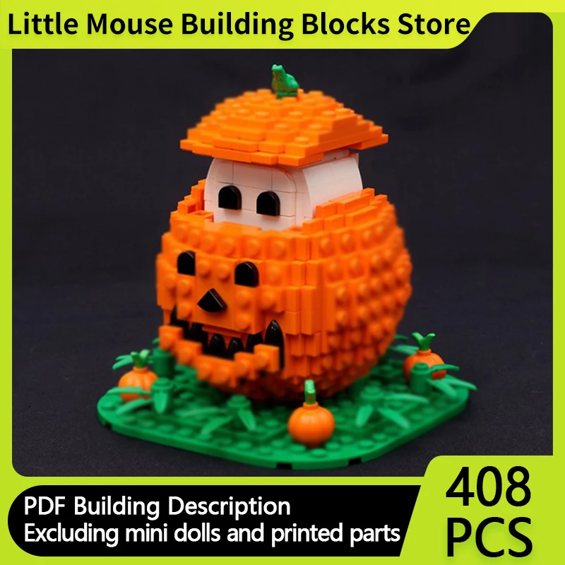 Street View Model MOC Building Bricks Halloween Pumpkin Sculpture Modular Technology Gifts Holiday Assemble Children Toys Suit
Street View Model MOC Building Bricks Halloween Pumpkin Sculpture Modular Technology Gifts Holiday Assemble Children Toys Suit