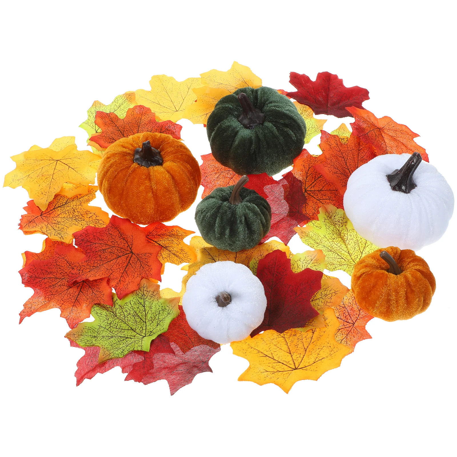 1 set 1 Set Artificial Pumpkin Models Fake Maple Leaves Fall Decorative Props For Thanksgiving Halloween Autumn Home Decoration
1 set 1 Set Artificial Pumpkin Models Fake Maple Leaves Fall Decorative Props For Thanksgiving Halloween Autumn Home Decoration