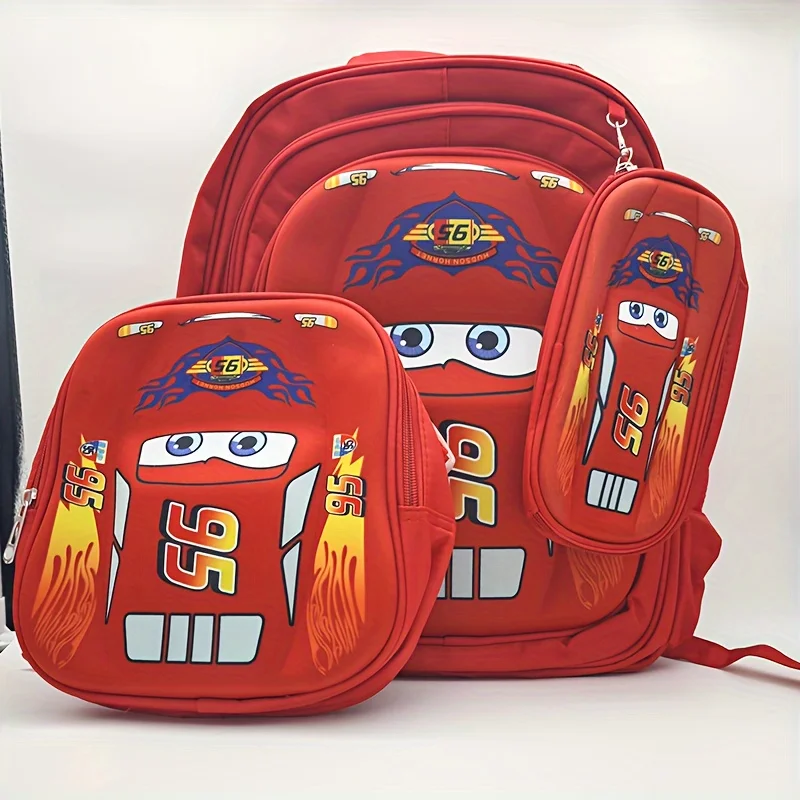 1 pc Cars Anime Character McQueen Backpack Three-Piece School Bag Cartoon 95 Car Lunch Bag Large Capacity Pencil Case anime
1 pc Cars Anime Character McQueen Backpack Three-Piece School Bag Cartoon 95 Car Lunch Bag Large Capacity Pencil Case anime