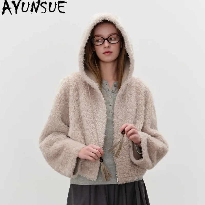 AYUNSUE Natural Sheepskin Fur Coat Women Clothing 2026 Winter Jacket 100% Real Leather LACON Womens Coats Jaqueta Feminina
AYUNSUE Natural Sheepskin Fur Coat Women Clothing 2026 Winter Jacket 100% Real Leather LACON Womens Coats Jaqueta Feminina