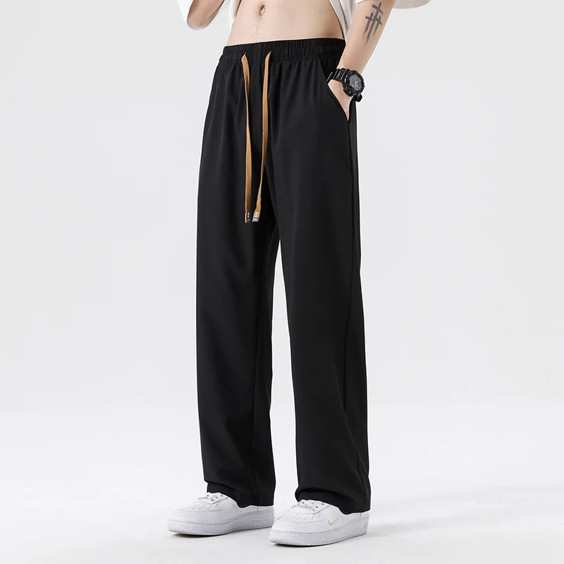 Men's Fashionable and Trendy Loose Casual Ice Silk Pants Outdoor Sports and Leisure Windproof Breathable Quick Drying Pants
Men's Fashionable and Trendy Loose Casual Ice Silk Pants Outdoor Sports and Leisure Windproof Breathable Quick Drying Pants